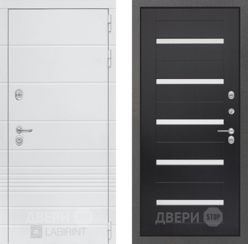 Входная металлическая Дверь Лабиринт (LABIRINT) Трендо 01 Венге в Дмитрове