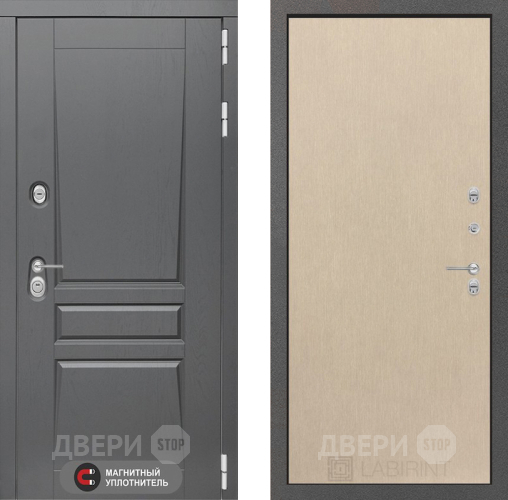 Входная металлическая Дверь Лабиринт (LABIRINT) Платинум 05 Венге светлый в Дмитрове