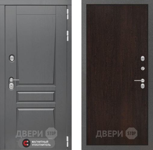 Входная металлическая Дверь Лабиринт (LABIRINT) Платинум 05 Венге в Дмитрове