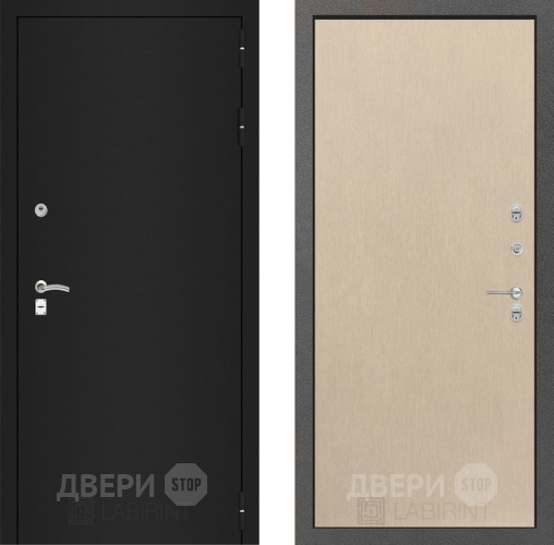 Входная металлическая Дверь Лабиринт (LABIRINT) Classic шагрень черная 05 Венге светлый в Дмитрове