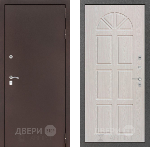 Входная металлическая Дверь Лабиринт (LABIRINT) Classic антик медь 15 VINORIT Алмон 25 в Дмитрове