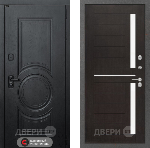 Входная металлическая Дверь Лабиринт (LABIRINT) Гранд 02 Венге в Дмитрове