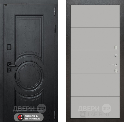 Дверь Лабиринт (LABIRINT) Гранд 13 Грей софт в Дмитрове