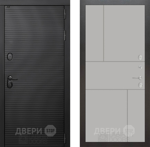 Входная металлическая Дверь Лабиринт (LABIRINT) Вулкано 21 Грей софт в Дмитрове