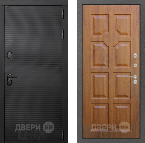 Входная металлическая Дверь Лабиринт (LABIRINT) Вулкано 17 Дуб золото в Дмитрове