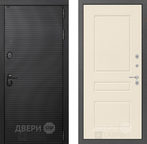 Дверь Лабиринт (LABIRINT) Вулкано 03 Крем софт в Дмитрове