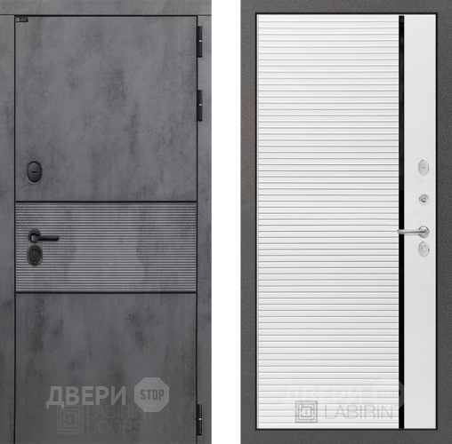 Дверь Лабиринт (LABIRINT) Инфинити 22 Белый софт в Дмитрове