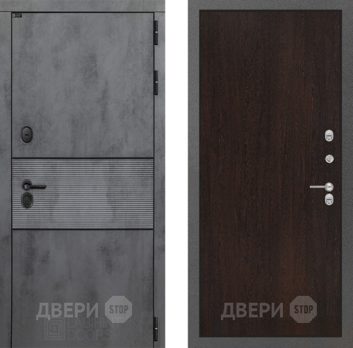 Входная металлическая Дверь Лабиринт (LABIRINT) Инфинити 05 Венге в Дмитрове