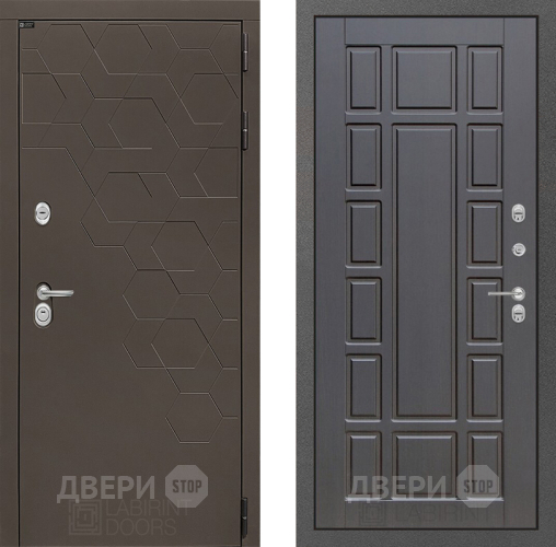 Дверь Лабиринт (LABIRINT) Смоки 12 Венге в Дмитрове