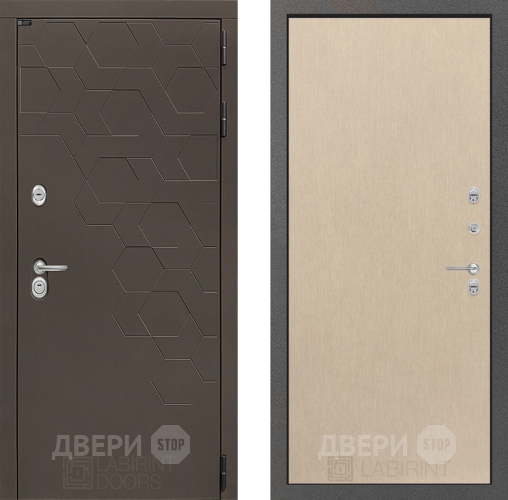 Входная металлическая Дверь Лабиринт (LABIRINT) Смоки 05 Венге светлый в Дмитрове