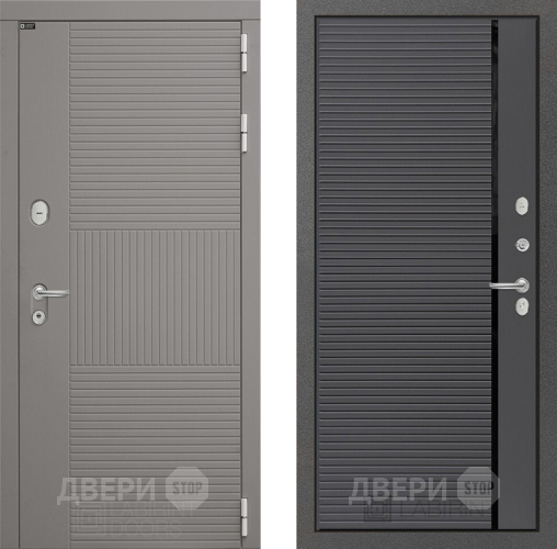 Входная металлическая Дверь Лабиринт (LABIRINT) Формо 22 Графит софт в Дмитрове