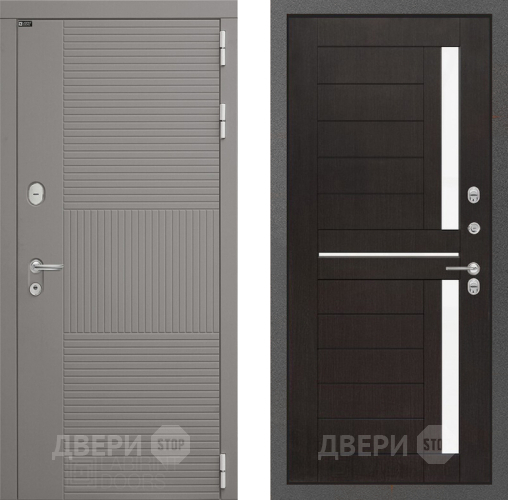 Входная металлическая Дверь Лабиринт (LABIRINT) Формо 02 Венге в Дмитрове