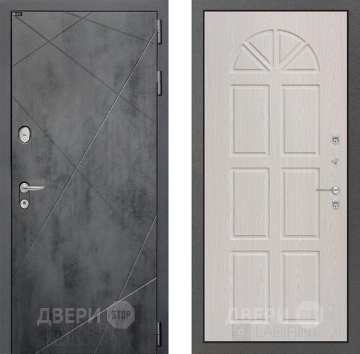 Дверь Лабиринт (LABIRINT) Лофт 15 VINORIT Алмон 25 в Дмитрове