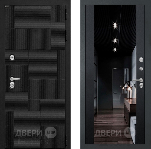 Дверь Лабиринт (LABIRINT) Pazl Зеркало Максимум с тонировкой Черный кварц в Дмитрове