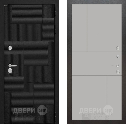 Входная металлическая Дверь Лабиринт (LABIRINT) Pazl 21 Грей софт в Дмитрове