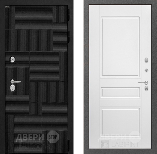 Дверь Лабиринт (LABIRINT) Pazl 03 Белый софт в Дмитрове