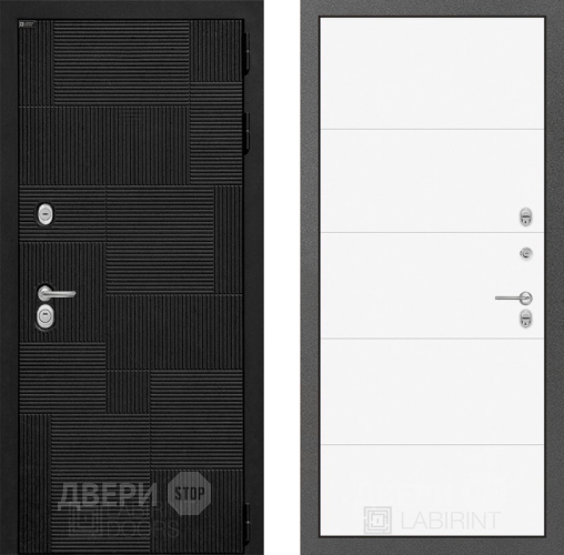 Дверь Лабиринт (LABIRINT) Pazl 13 Белый софт в Дмитрове
