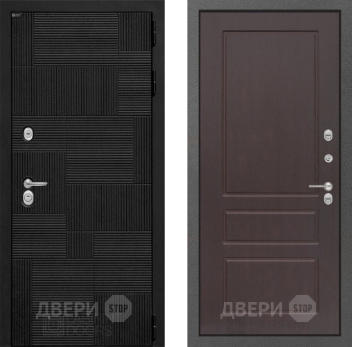 Входная металлическая Дверь Лабиринт (LABIRINT) Pazl 03 Орех премиум в Дмитрове