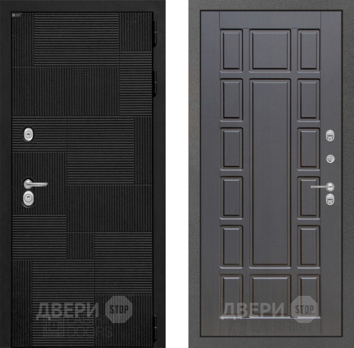 Входная металлическая Дверь Лабиринт (LABIRINT) Pazl 12 Венге в Дмитрове