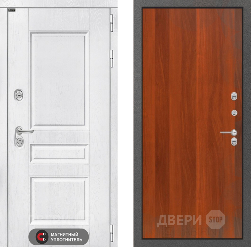Входная металлическая Дверь Лабиринт (LABIRINT) Versal 05 Итальянский орех в Дмитрове