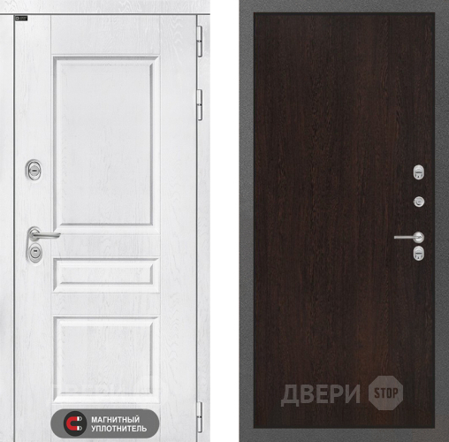Входная металлическая Дверь Лабиринт (LABIRINT) Versal 05 Венге в Дмитрове