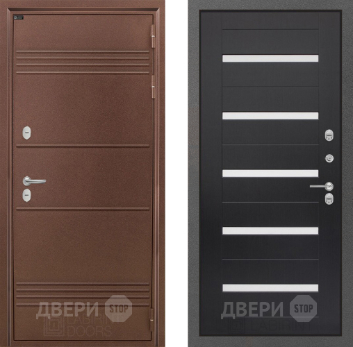 Входная металлическая Дверь Лабиринт (LABIRINT) Термо Лайт 01 Венге в Дмитрове