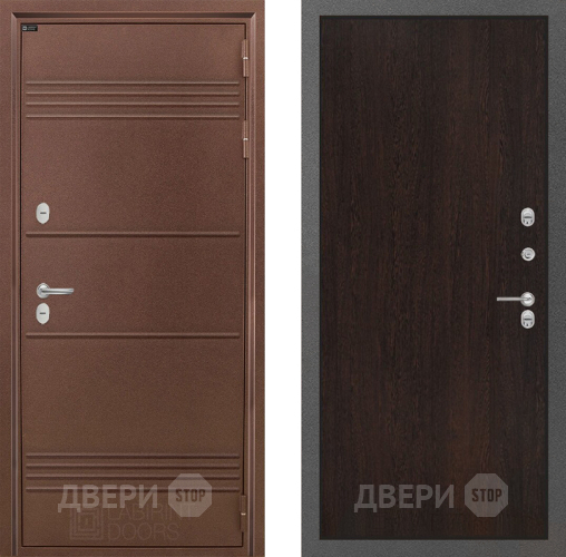 Входная металлическая Дверь Лабиринт (LABIRINT) Термо Лайт 05 Венге в Дмитрове