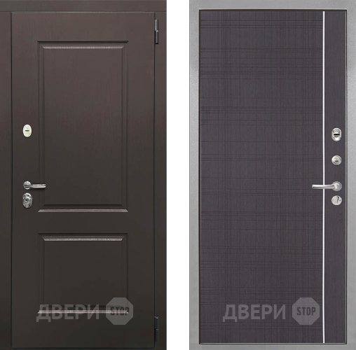 Входная металлическая Дверь Интекрон (INTECRON) Кампо В-07 с молдингом Венге в Дмитрове