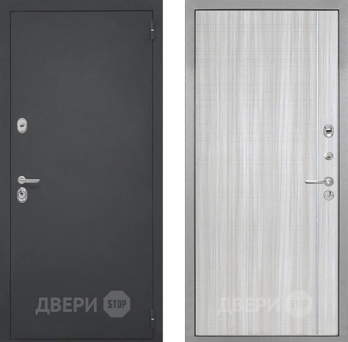 Входная металлическая Дверь Интекрон (INTECRON) Гектор В-07 с молдингом Сандал белый в Дмитрове