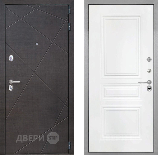 Дверь Интекрон (INTECRON) Сенатор Лучи ФЛ-243 Белый матовый в Дмитрове