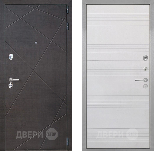 Входная металлическая Дверь Интекрон (INTECRON) Сенатор Лучи ФЛ-316 Белый ясень в Дмитрове