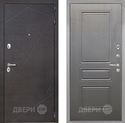 Дверь Интекрон (INTECRON) Сенатор Лучи ФЛ-243 Графит вуд дуб в Дмитрове