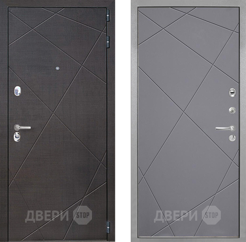 Входная металлическая Дверь Интекрон (INTECRON) Сенатор Лучи Лучи-М Графит софт в Дмитрове