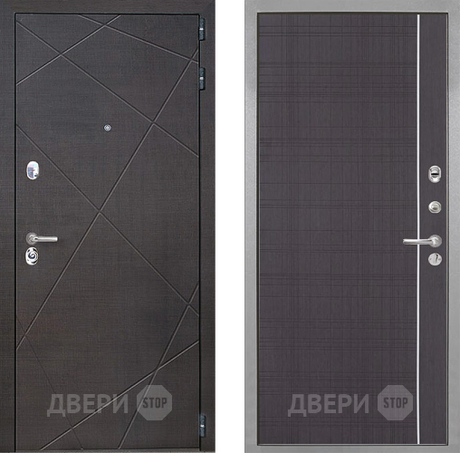 Входная металлическая Дверь Интекрон (INTECRON) Сенатор Лучи В-07 с молдингом Венге в Дмитрове