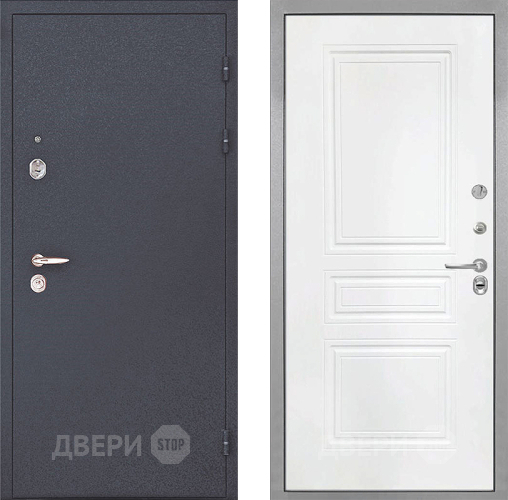 Входная металлическая Дверь Интекрон (INTECRON) Колизей ФЛ-243 Белый матовый в Дмитрове