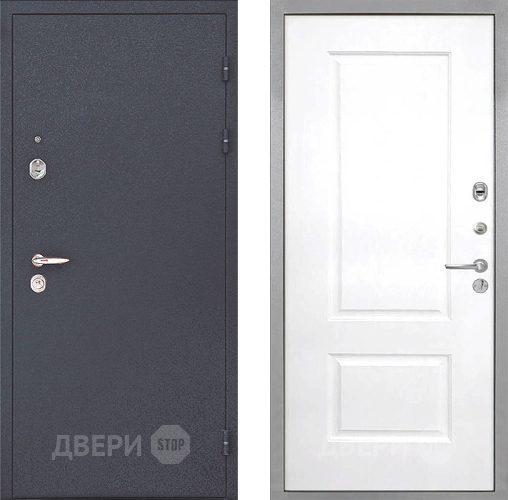 Входная металлическая Дверь Интекрон (INTECRON) Колизей Альба Роял Вуд белый в Дмитрове