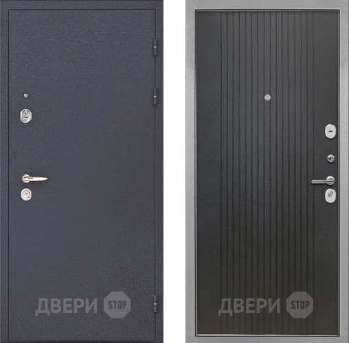 Входная металлическая Дверь Интекрон (INTECRON) Колизей ФЛ-295 Лофт черный в Дмитрове