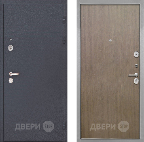 Входная металлическая Дверь Интекрон (INTECRON) Колизей Гладкая шпон Венге коричневый в Дмитрове