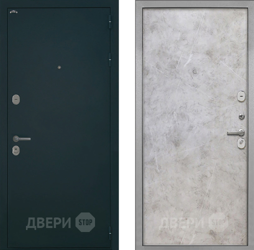 Входная металлическая Дверь Интекрон (INTECRON) Греция Гладкая Мрамор светлый в Дмитрове