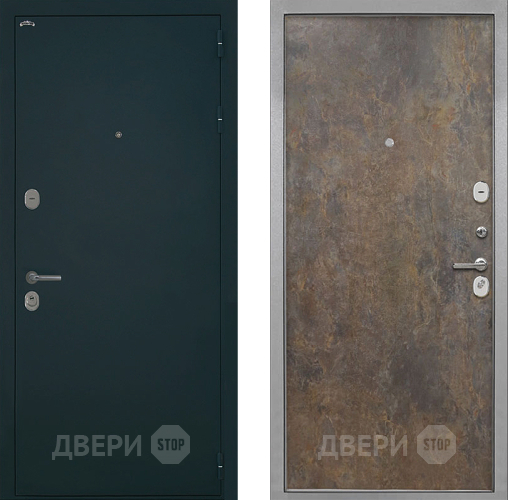 Входная металлическая Дверь Интекрон (INTECRON) Греция Гладкая Гранж в Дмитрове