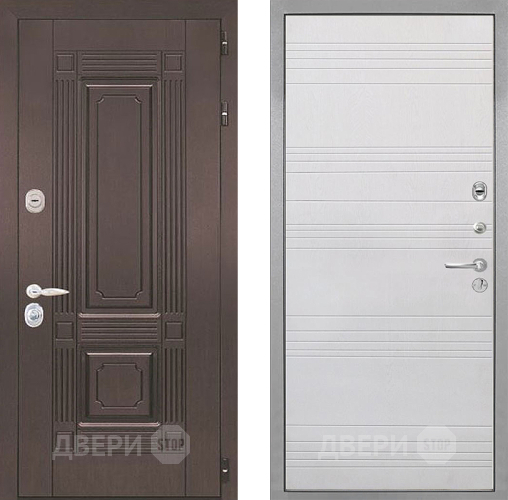 Входная металлическая Дверь Интекрон (INTECRON) Италия ФЛ-316 Белый ясень в Дмитрове