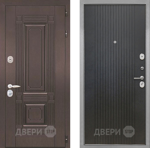 Входная металлическая Дверь Интекрон (INTECRON) Италия ФЛ-295 Лофт черный в Дмитрове