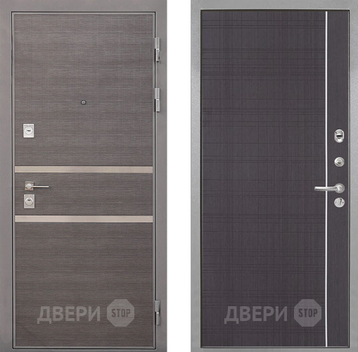 Входная металлическая Дверь Интекрон (INTECRON) Неаполь В-07 с молдингом Венге в Дмитрове