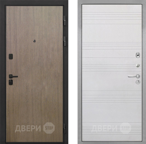 Дверь Интекрон (INTECRON) Профит Black Венге Коричневый ФЛ-316 Белый ясень в Дмитрове