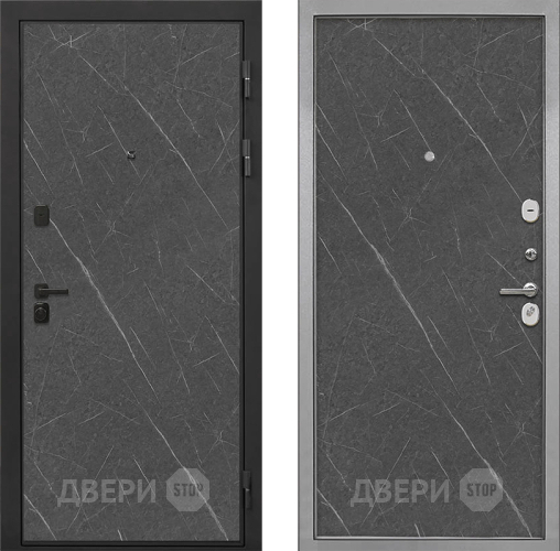 Дверь Интекрон (INTECRON) Профит Black Гранит Лава Оникс Гладкая Гранит лава оникс в Дмитрове