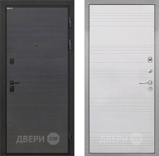 Входная металлическая Дверь Интекрон (INTECRON) Профит Black Эковенге ФЛ-316 Белый ясень в Дмитрове