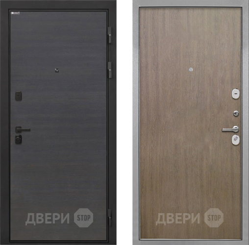 Дверь Интекрон (INTECRON) Профит Black Эковенге Гладкая шпон Венге коричневый в Дмитрове