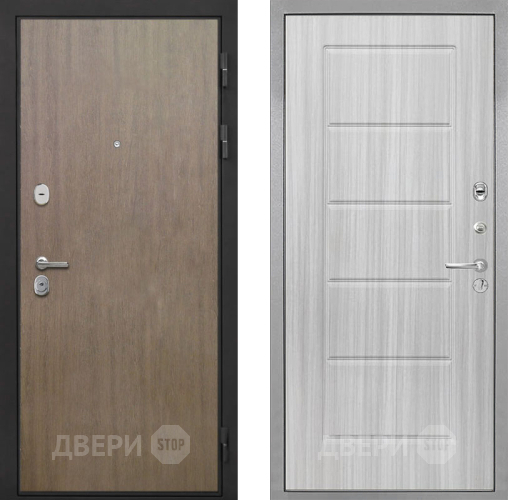 Входная металлическая Дверь Интекрон (INTECRON) Гектор Венге Коричневый ФЛ-39 Сандал белый в Дмитрове