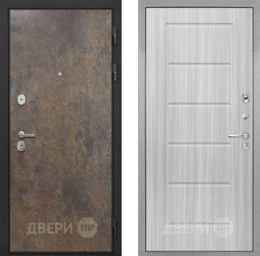 Входная металлическая Дверь Интекрон (INTECRON) Гектор Гранж ФЛ-39 Сандал белый в Дмитрове
