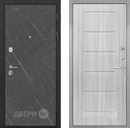 Входная металлическая Дверь Интекрон (INTECRON) Гектор Гранит Лава Оникс ФЛ-39 Сандал белый в Дмитрове